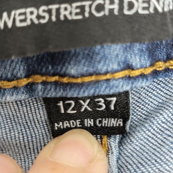 Alloy Apparel Women's Slim Bootcut Jeans Size 12 Medium Wash Blue Denim 29x36 - Picture 5 of 10